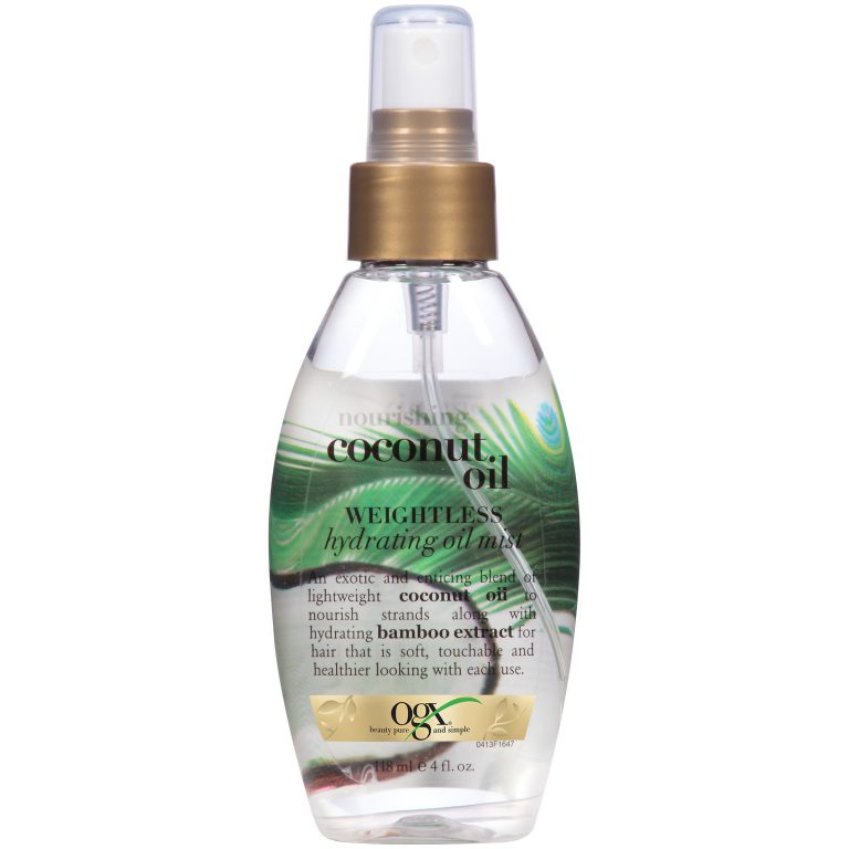 Spray coconut oil? Yes, it is possible! Nourishing Coconut Oil from OGX