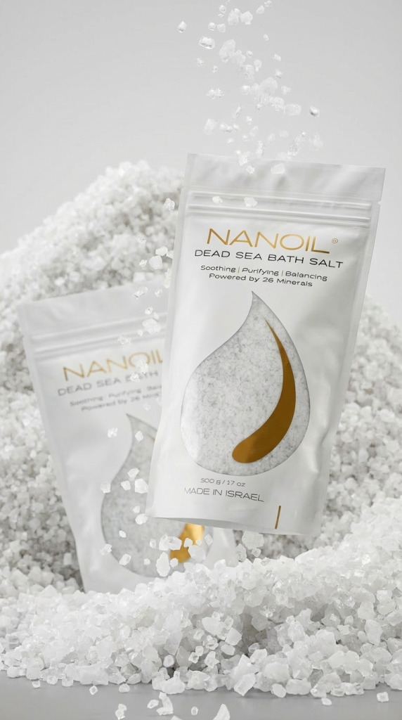 sea salt bath salts nanoil