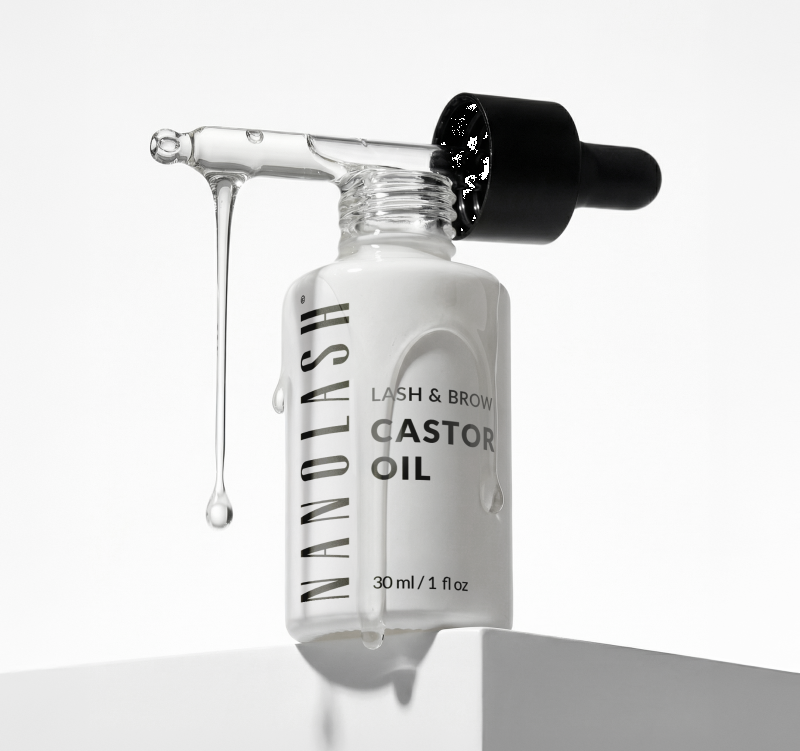 castor oil for lashes nanolash