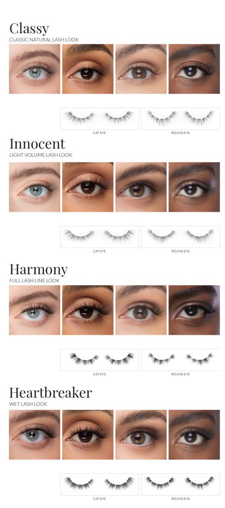 Cluster lashes for self application (DIY) - Pre-Glued nanolash